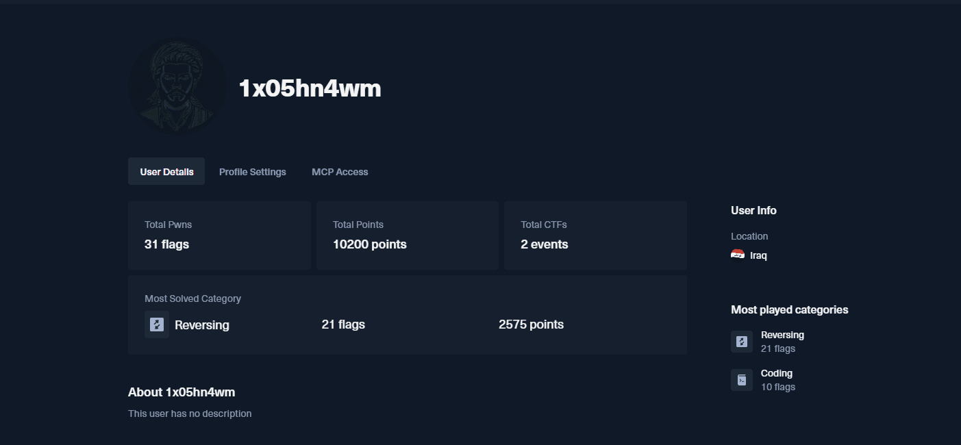 1st Place — Kurdistan Region CTF Competition